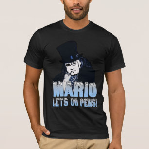 Mario Penguin Hockey T-Shirt