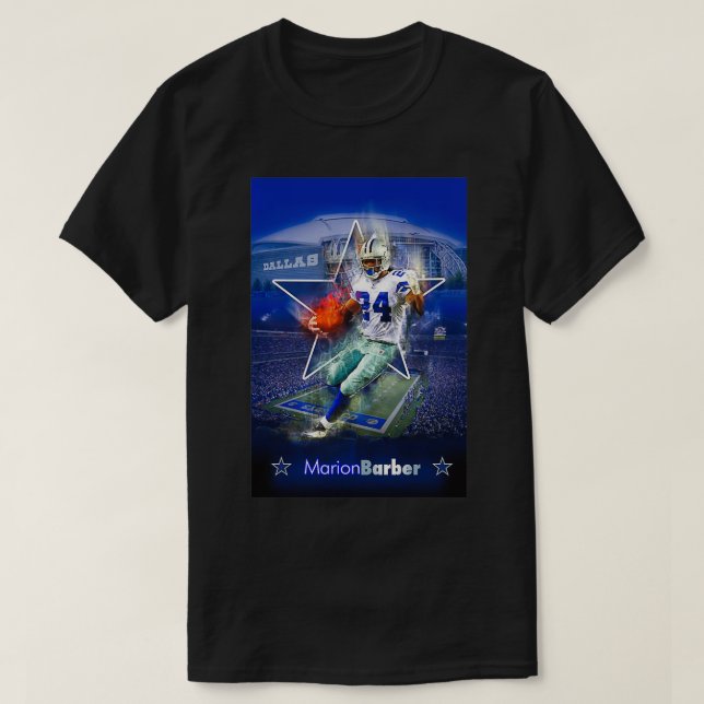 Marion Barber III 4 T-Shirt (Design Front)