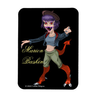 MARION BASKIN 3" x 4" Flexible Photo Magnet