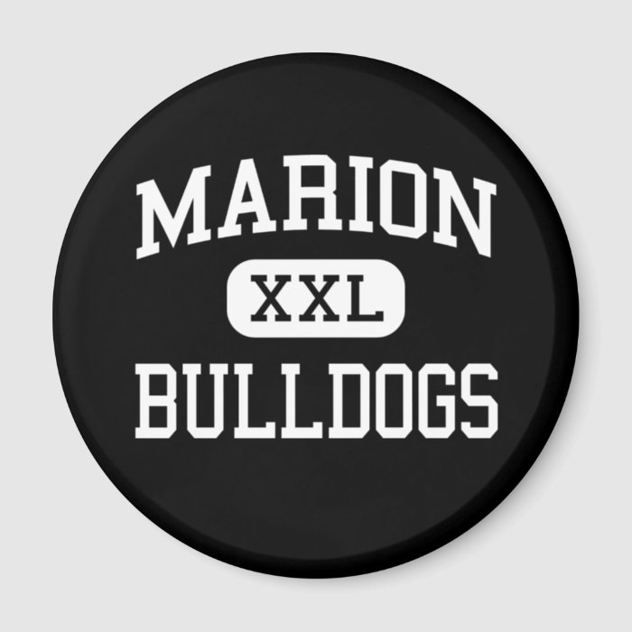 Marion   Bulldogs   High School   Marion Texas Fridge Magnets