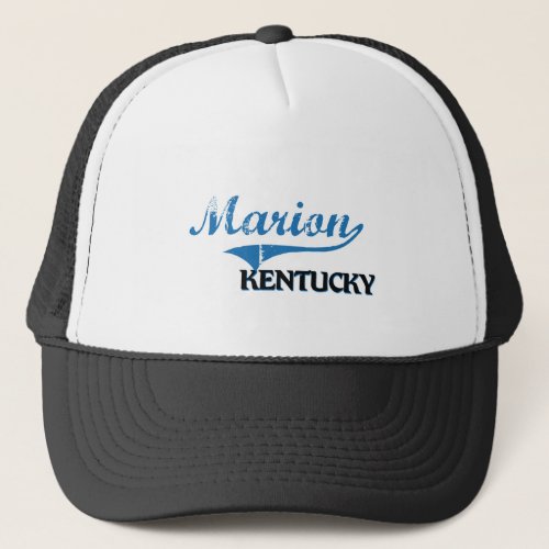 Marion Kentucky City Classic Trucker Hat