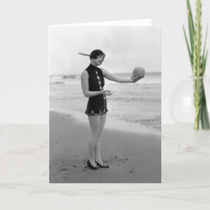 Marion McDonald - Bathing Beauty Card
