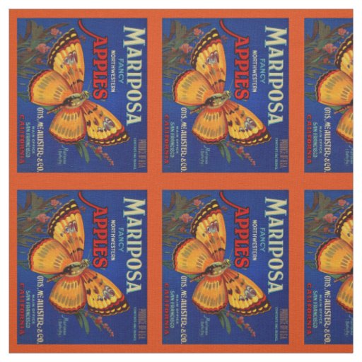 Mariposa Apples Fabric
