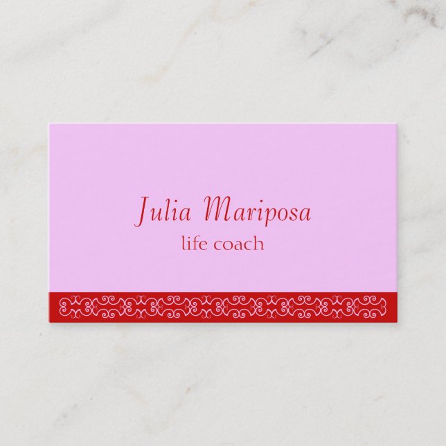 Mariposa Card (Front)