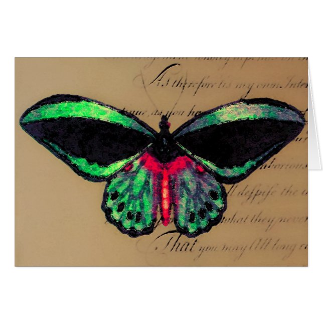 Mariposa ~ Card / Invitations (Front Horizontal)