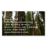 Mariposa Grove in Yosemite National Park Business Card Magnet