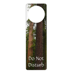 Mariposa Grove in Yosemite National Park Door Hanger