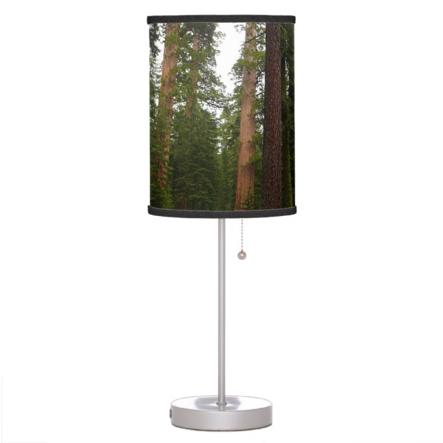 Mariposa Grove in Yosemite National Park Table Lamp (Left)