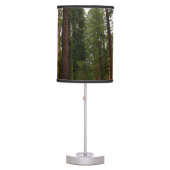 Mariposa Grove in Yosemite National Park Table Lamp (Front)