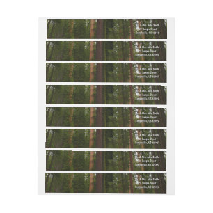 Mariposa Grove in Yosemite National Park Wrap Around Label