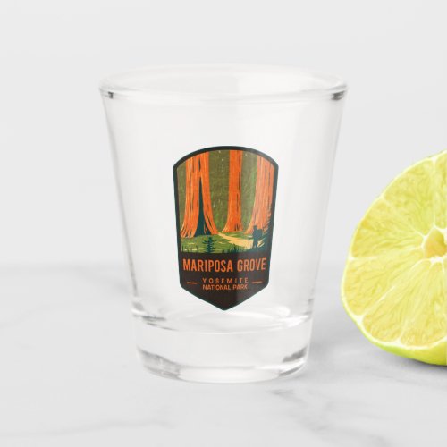 Mariposa Grove Yosemite National Park Shot Glass