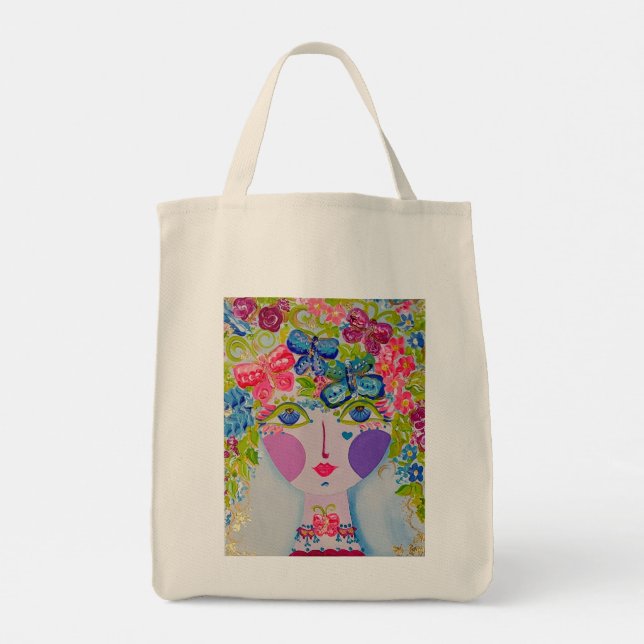 Mariposa - Gypsy Garden Girl Tote (Back)