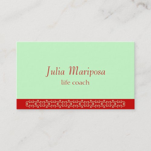 Mariposa II Card Business Card Templates
