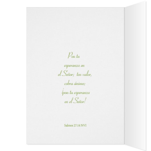 Mariposa Monarca, tarjeta (Inside (Left))