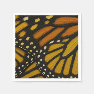 Mariposa Orange Yellow Monarch Butterfly Wing Napkins