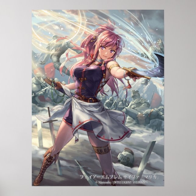 Marisa  Fire Emblem The Sacred Stones Poster (Front)