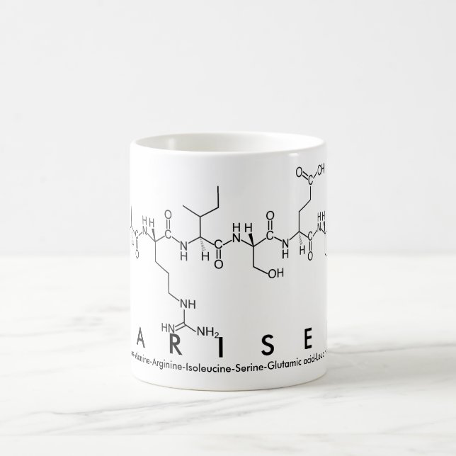 Marisela peptide name mug (Center)