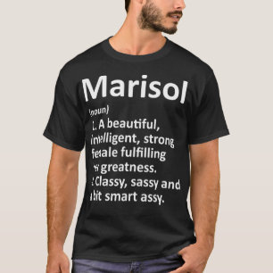 MARISOL Definition Personalized Name Funny Christm T-Shirt