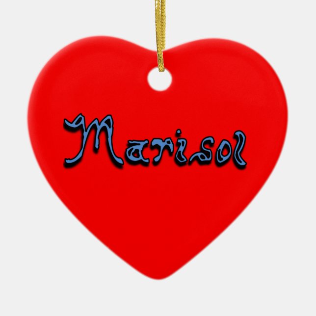 Marisol Ornament (Front)