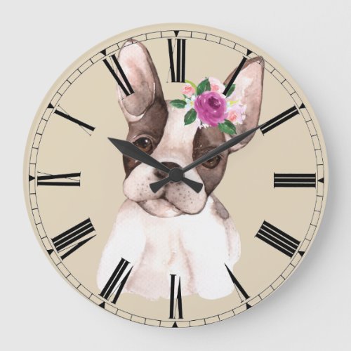 Marisol the French Bulldog Wall Clock