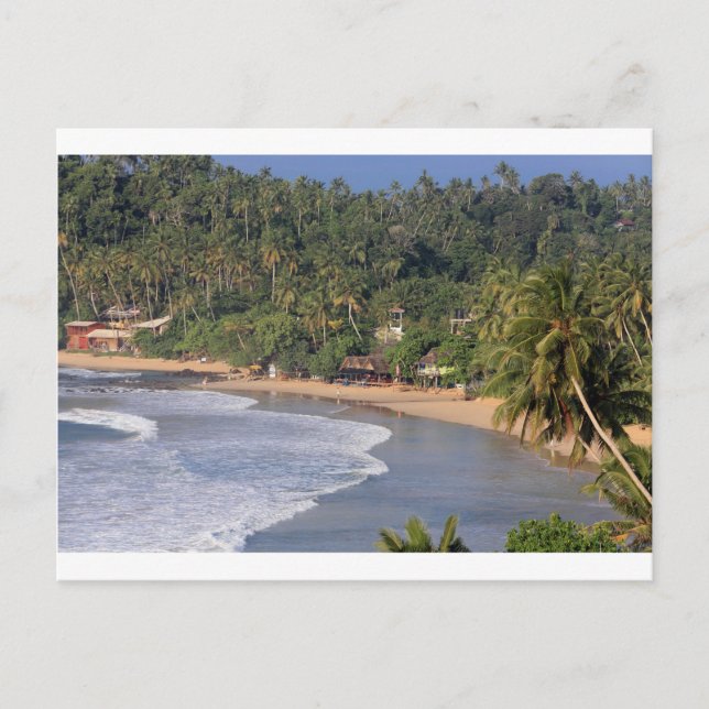 Marissa Beach, Sri Lanka Postcard (Front)