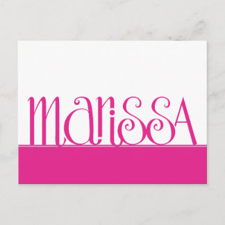 Marissa cherry pink Postcard