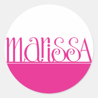 Marissa cherry pink Sticker