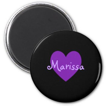 Marissa In Purple Magnet by purplestuff at Zazzle