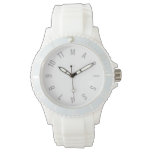 Marissa Name Watch Women’s Sporty White Silicon Marissa Name Watch Women’s Sporty White Silicon