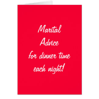 MARITAL ADVICE COOKING DINNER FOR 1st ANNIVERSARY