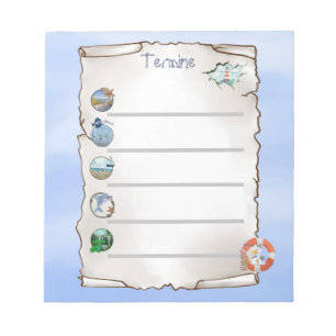 Maritim notepad
