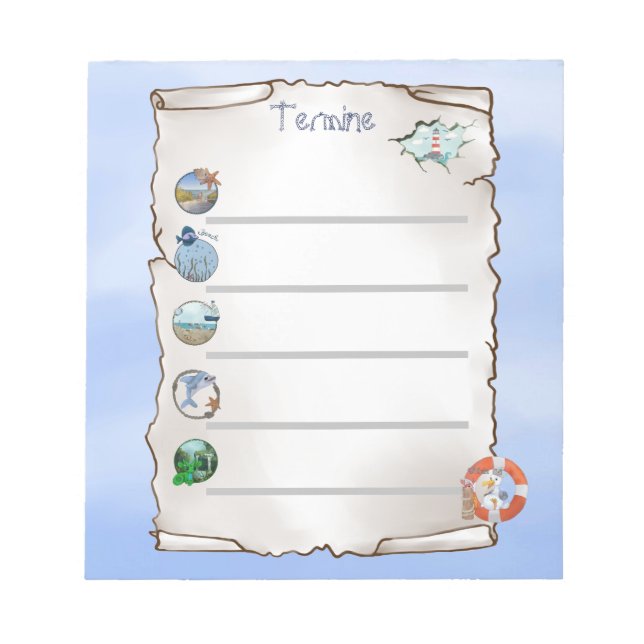Maritim  notepad (Front)