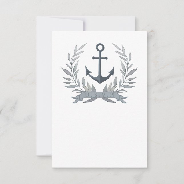 Maritime anchor RSVP meal choices (Front)