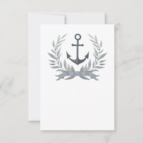 Maritime anchor RSVP meal choices