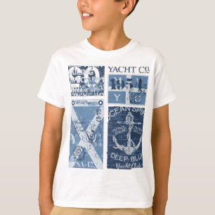 Maritime Anchor -  Yacht Club Nautical Sailing T-Shirt
