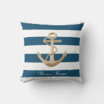 Maritime And Nautical With Anchor - Pillow at Zazzle