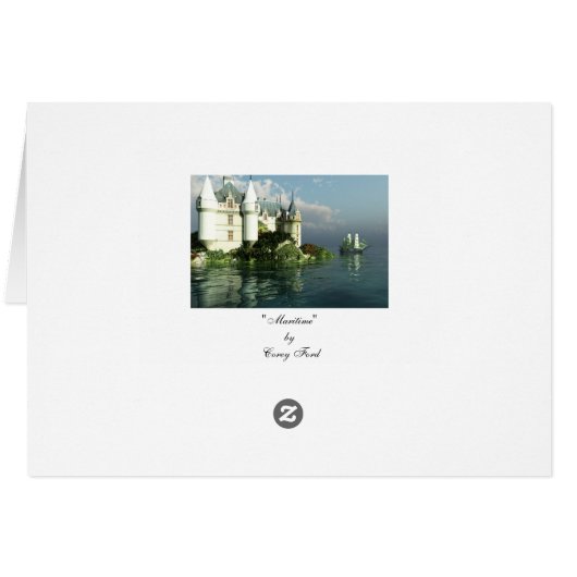 MARITIME BLANK CARD (Back Horizontal)