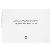 Maritime Fine Art Blank Card (Back Horizontal)