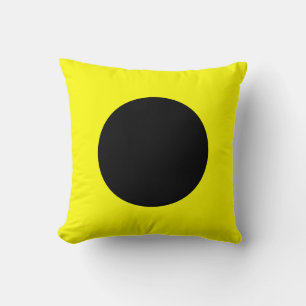 Maritime Flag I — India Throw Pillow