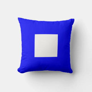 Maritime Flag P — Papa Throw Pillow