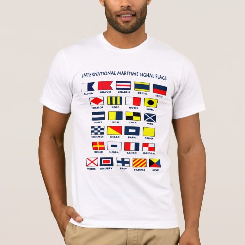Maritime flags T_Shirt