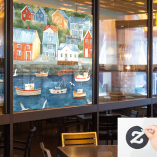 Maritime Hamlet Window Cling