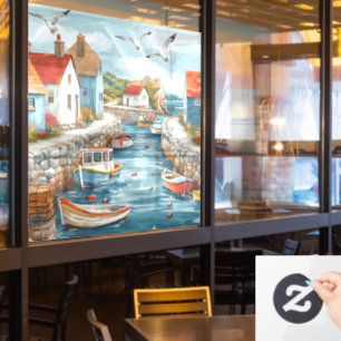 Maritime Hamlet Window Cling