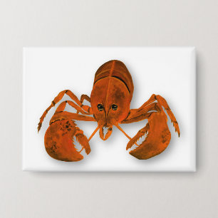 Maritime Lobster Button