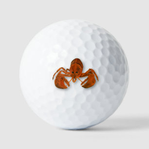 Maritime Lobster Golf Balls
