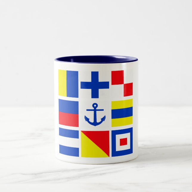 Maritime mug - choose style & color (Center)