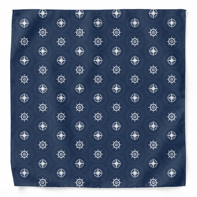 Maritime Tool Pattern Bandana (Front)