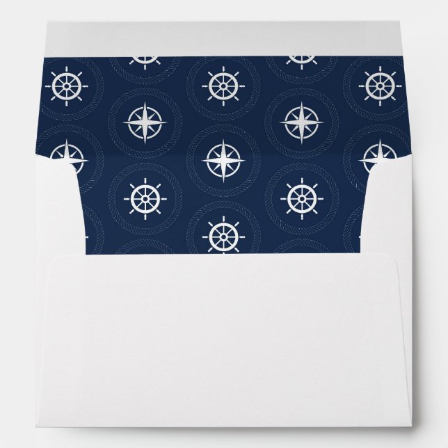 Maritime Tool Pattern Envelope (Back (Bottom))
