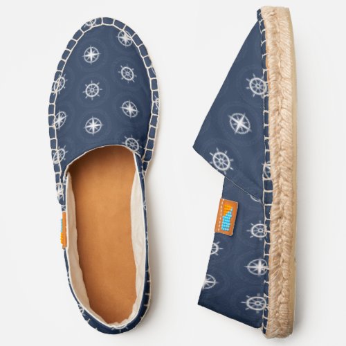 Maritime Tool Pattern Espadrilles