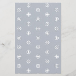 Maritime Tool Pattern Stationery